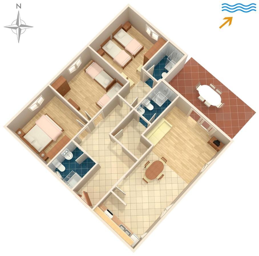 Apartments By The Sea Korcula - 4407 Lumbarda Luaran gambar